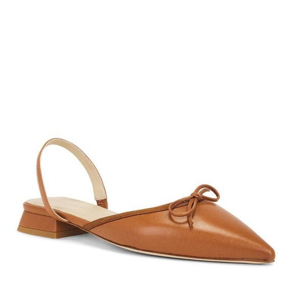 Chelsea Paris Yona Flats in Nutshell 39 with box Womens Low Heel Slingbacks - Picture 6 of 16